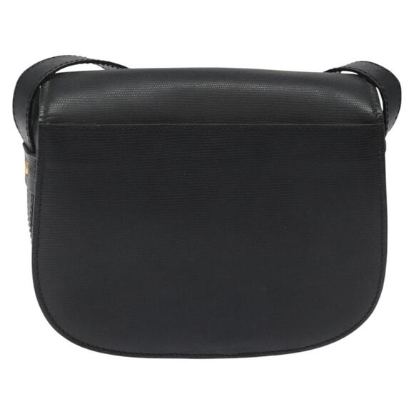 CELINE Shoulder Bag Leather Black - Picture 3 of 13